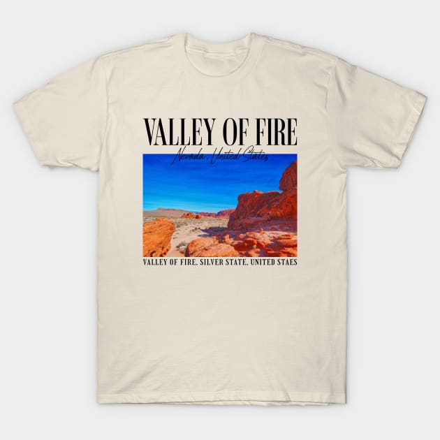 Nevada Photography T-Shirt by Odetee